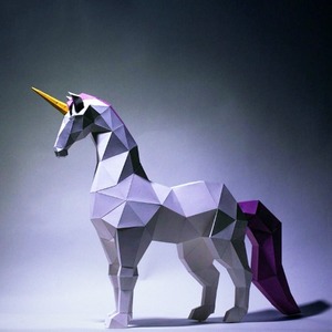 Origami Unicorn 유니콘 종이접기 고급